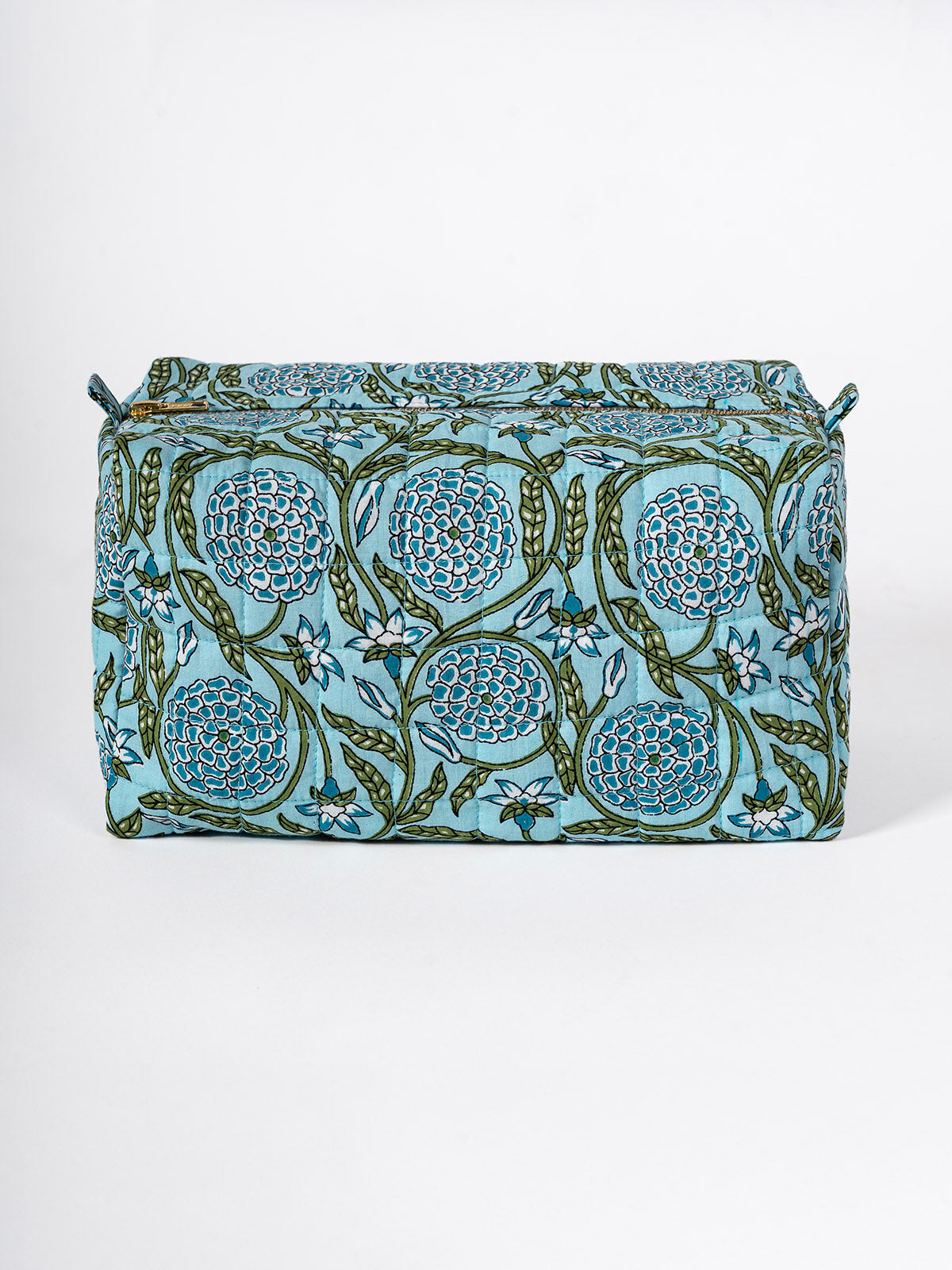 Velka Quilted Cosmetic Pouch