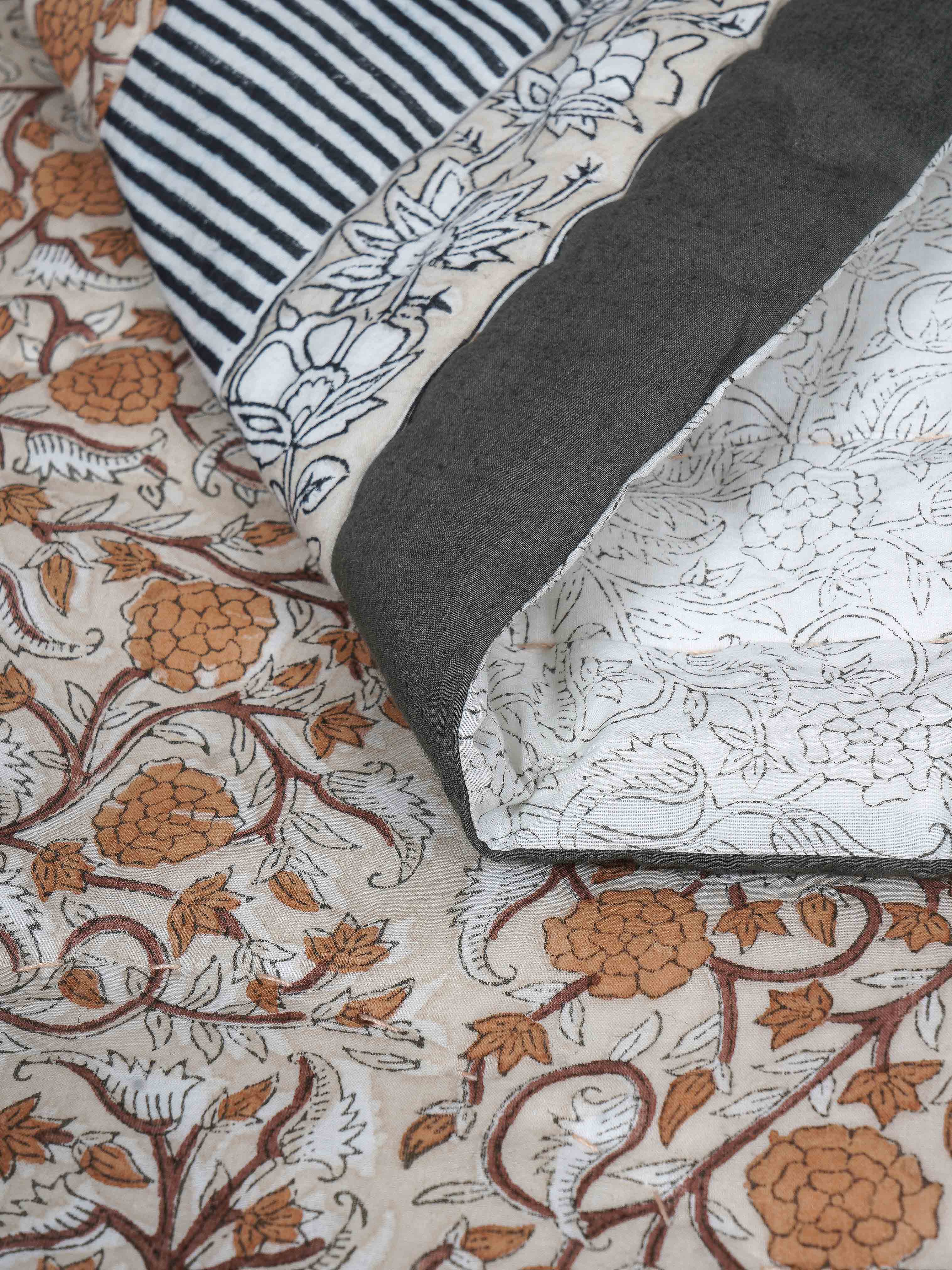 Lubenik Reversible Printed Quilt