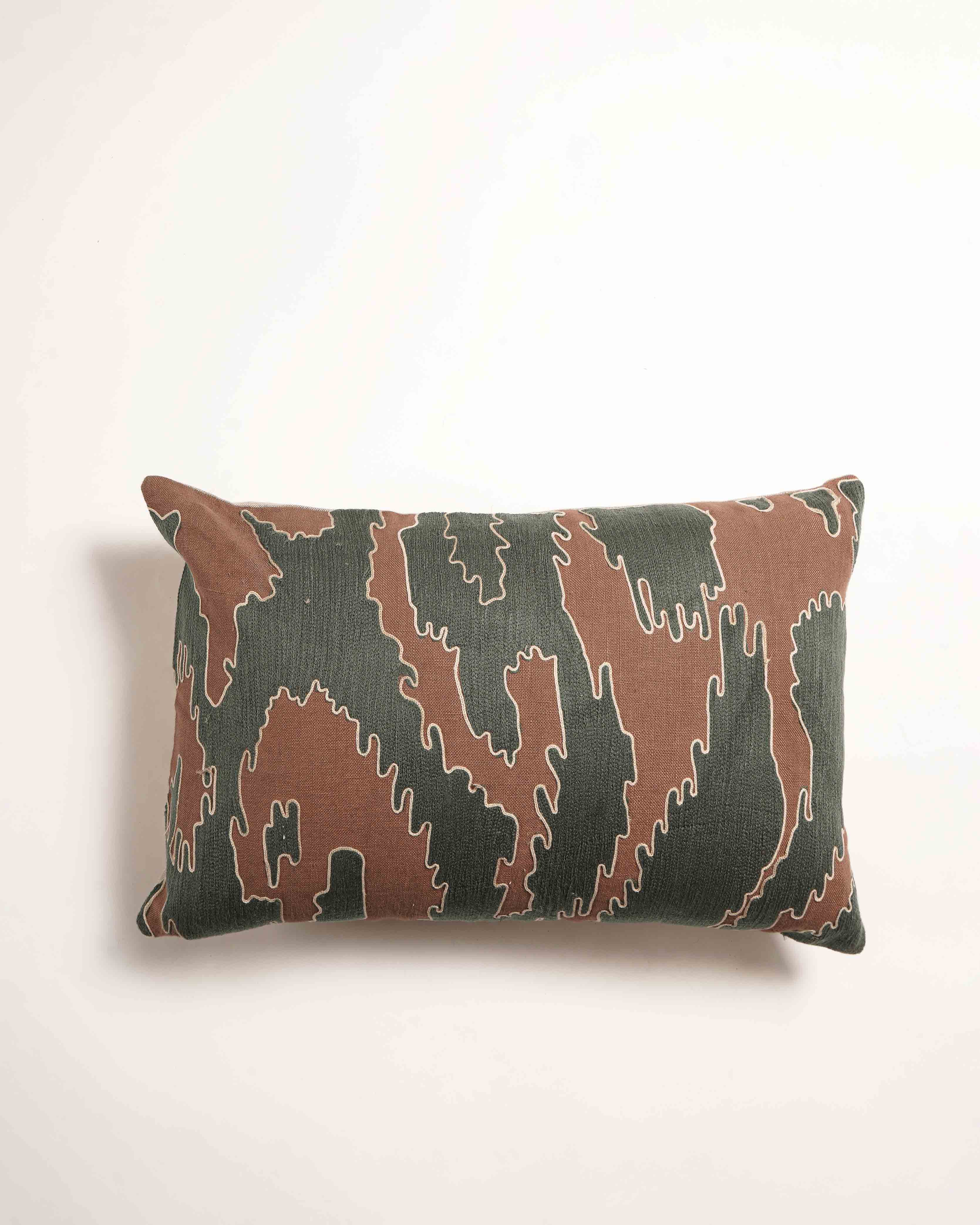 Palma Embroidered Cushion Cover