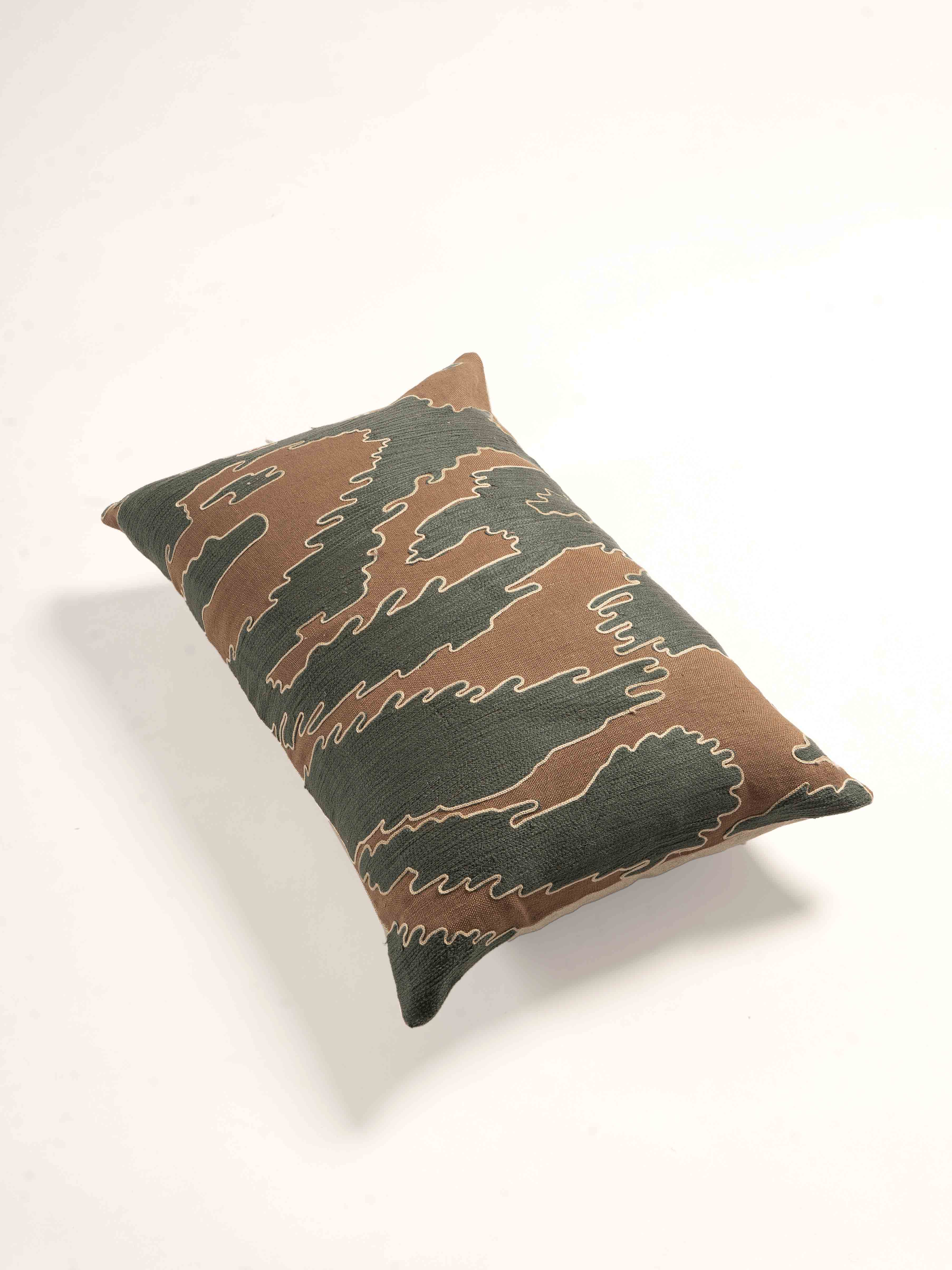 Palma Embroidered Cushion Cover