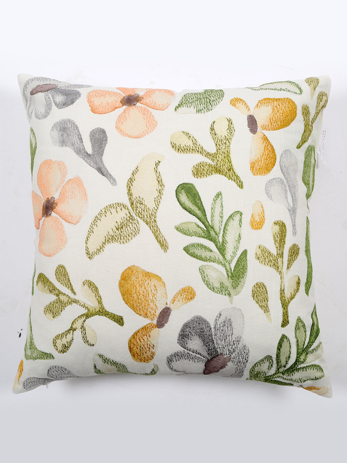 Buneti Printed Embroidery Cushion Cover