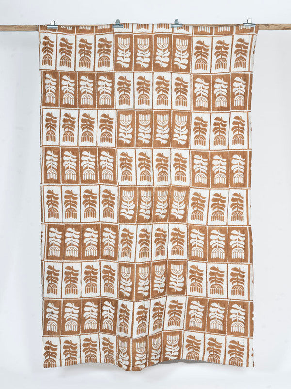 Kikuyu Printed Quilt with DTM Back