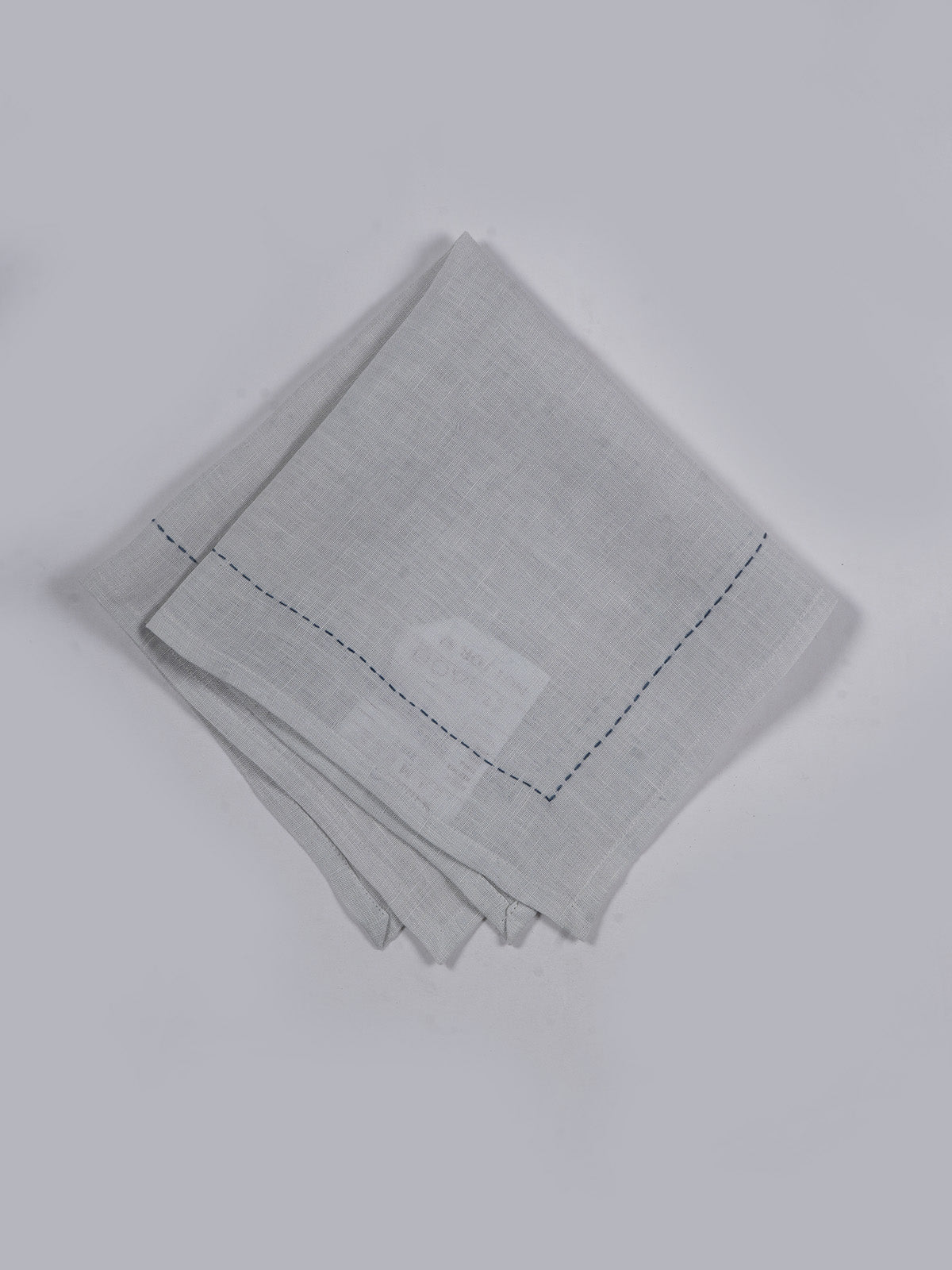 Latmija Solid Dyed Napkin with Hand Embroidery set of 4