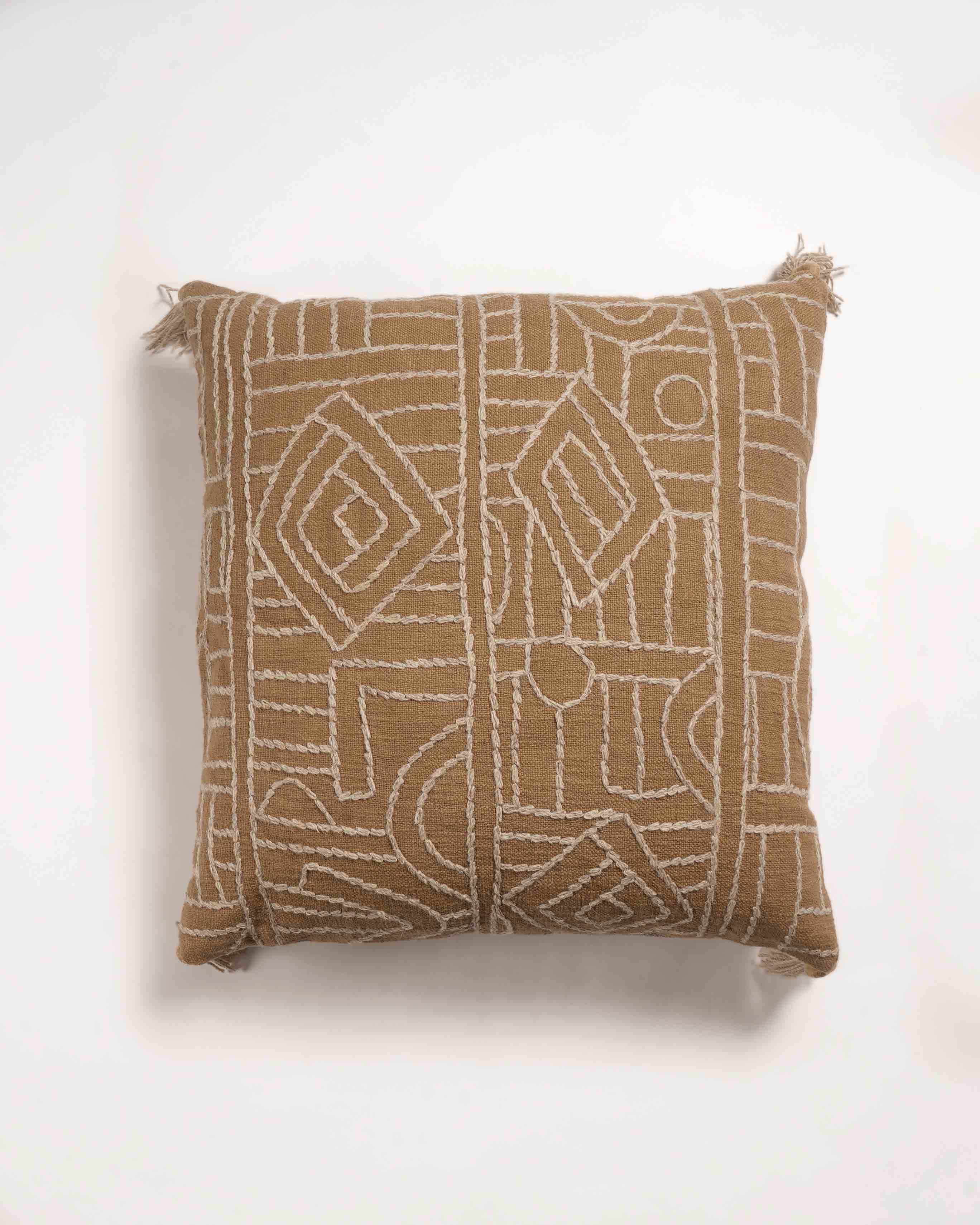 Flurija Embroidery Cushion Cover