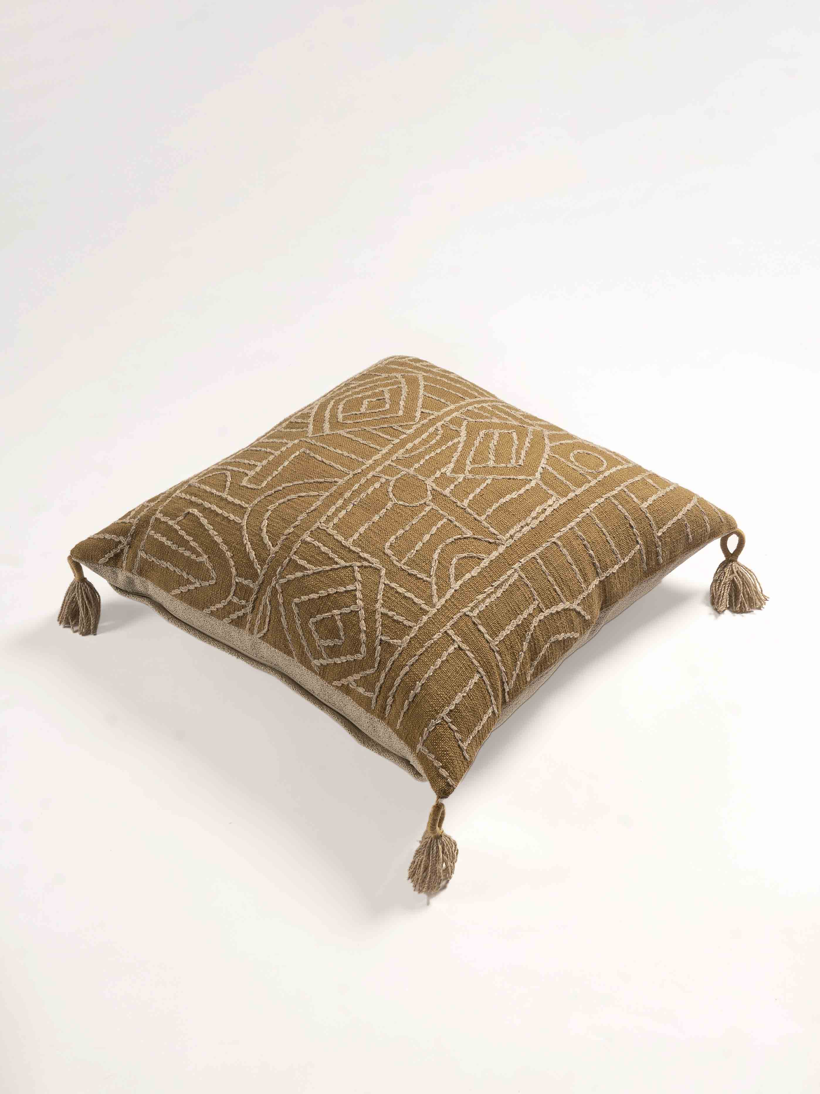 Flurija Embroidery Cushion Cover