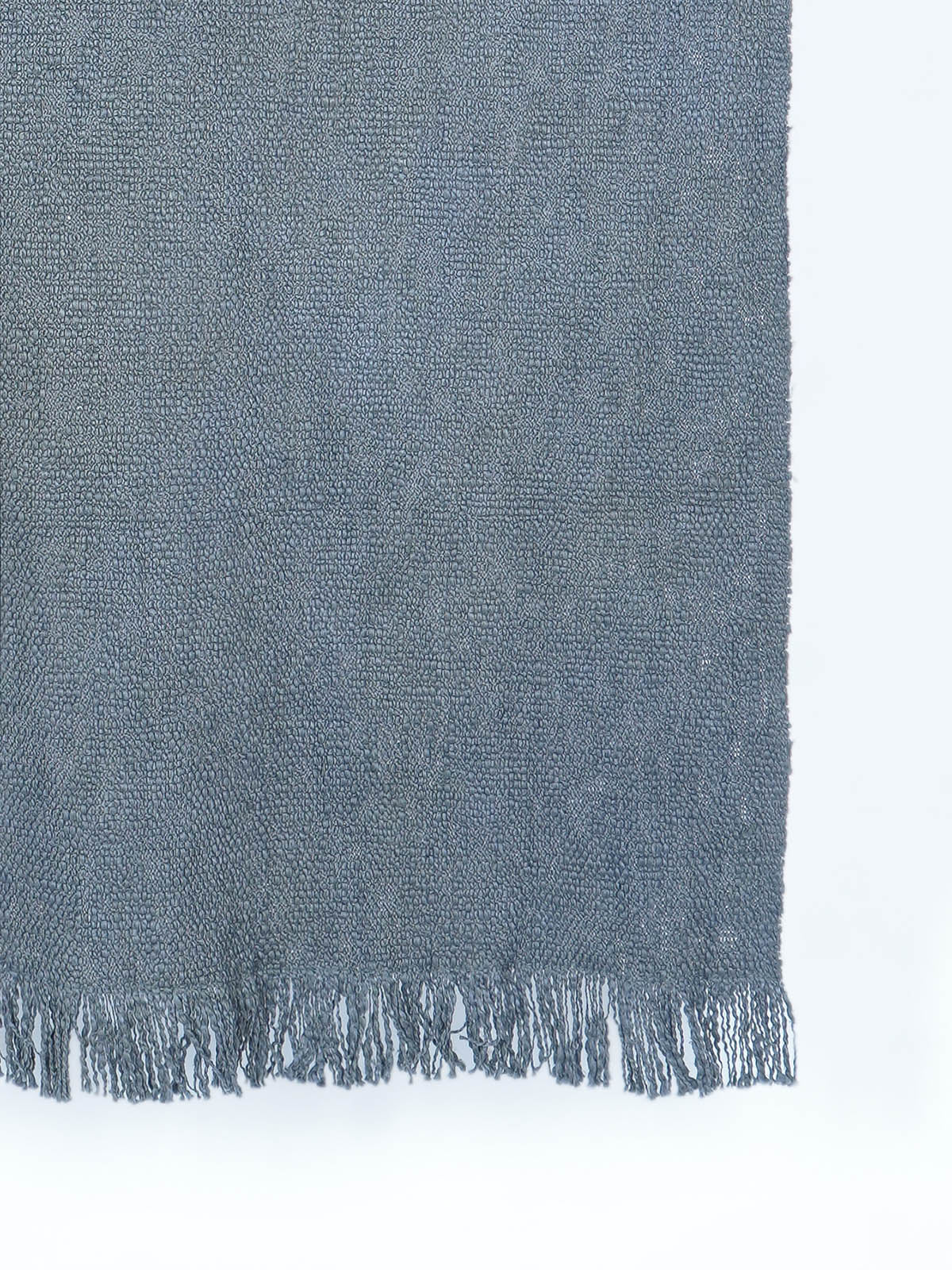 Gibjun Solid Dyed Throw with fringes 2 sides