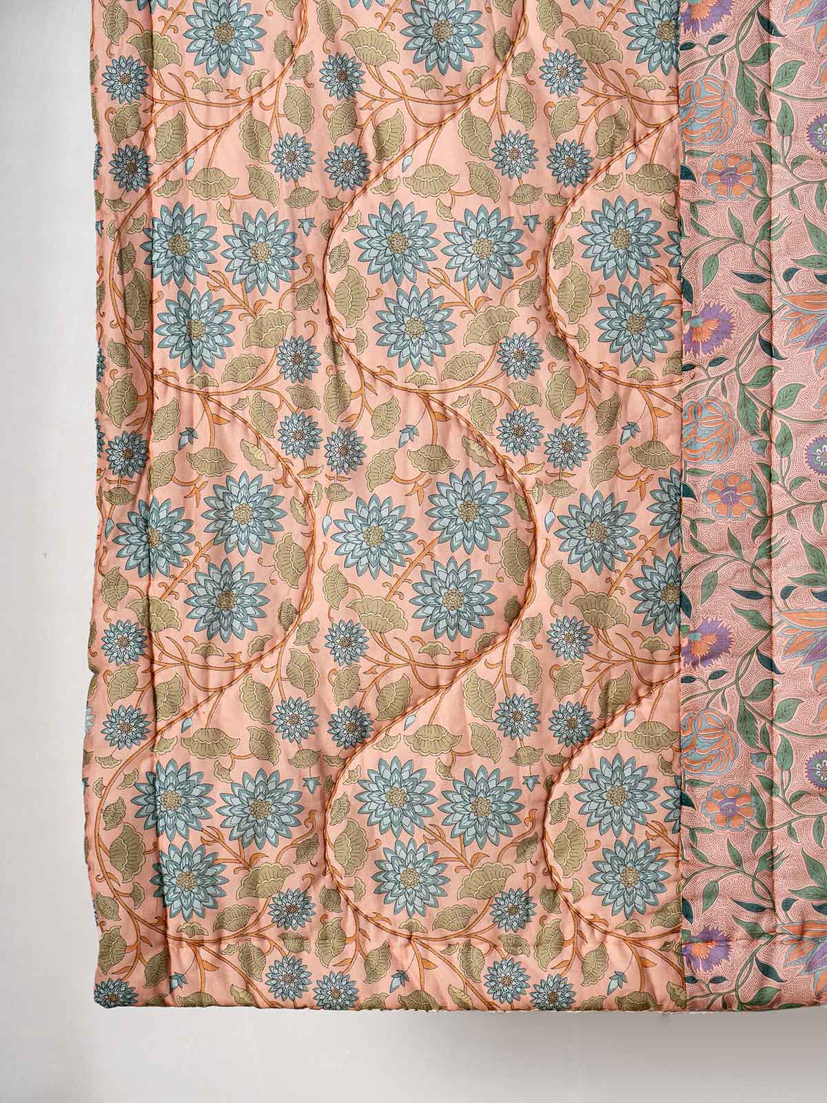 Mojs Cotton Printed Quilted Quilt