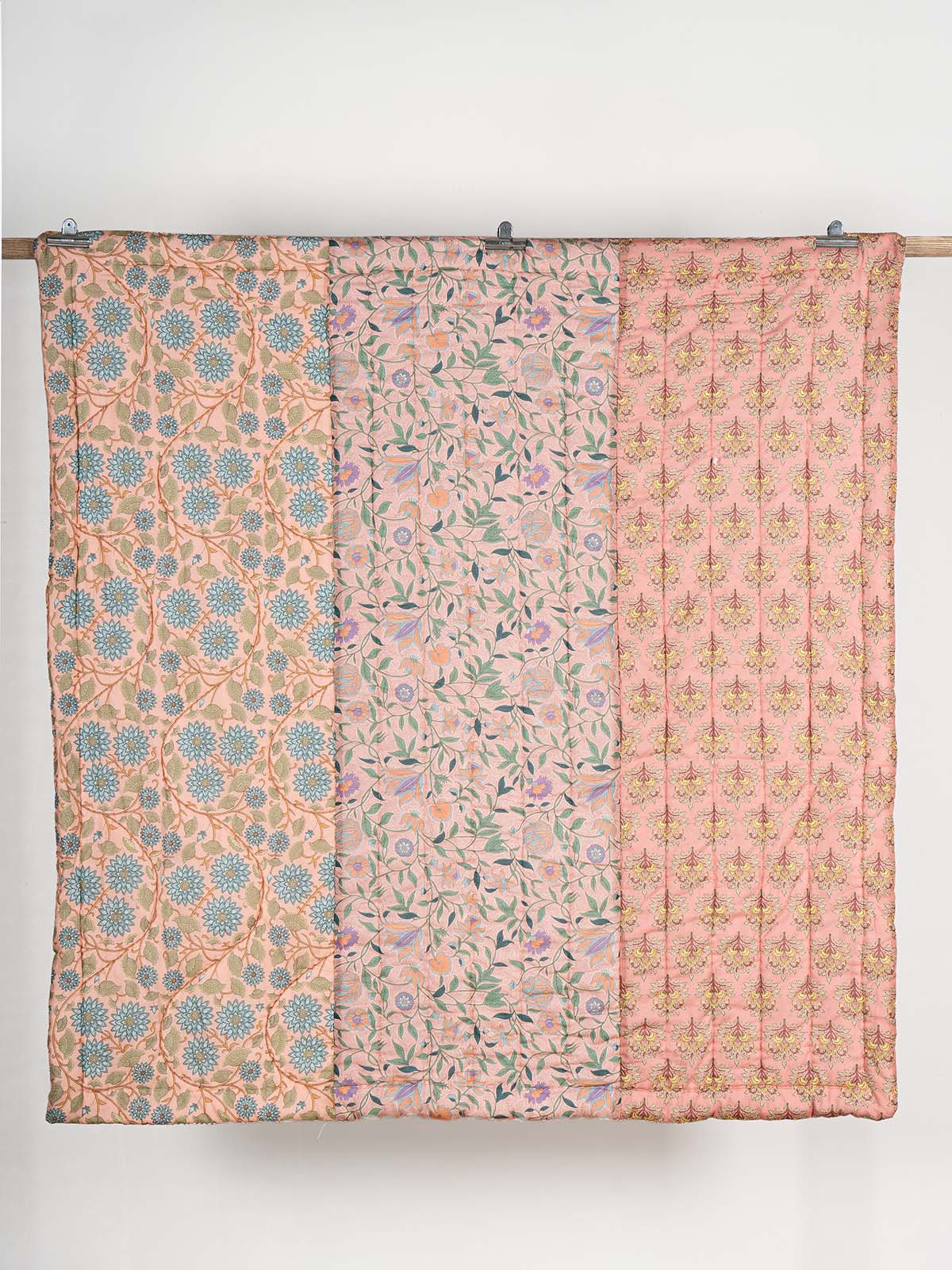 Mojs Cotton Printed Quilted Quilt