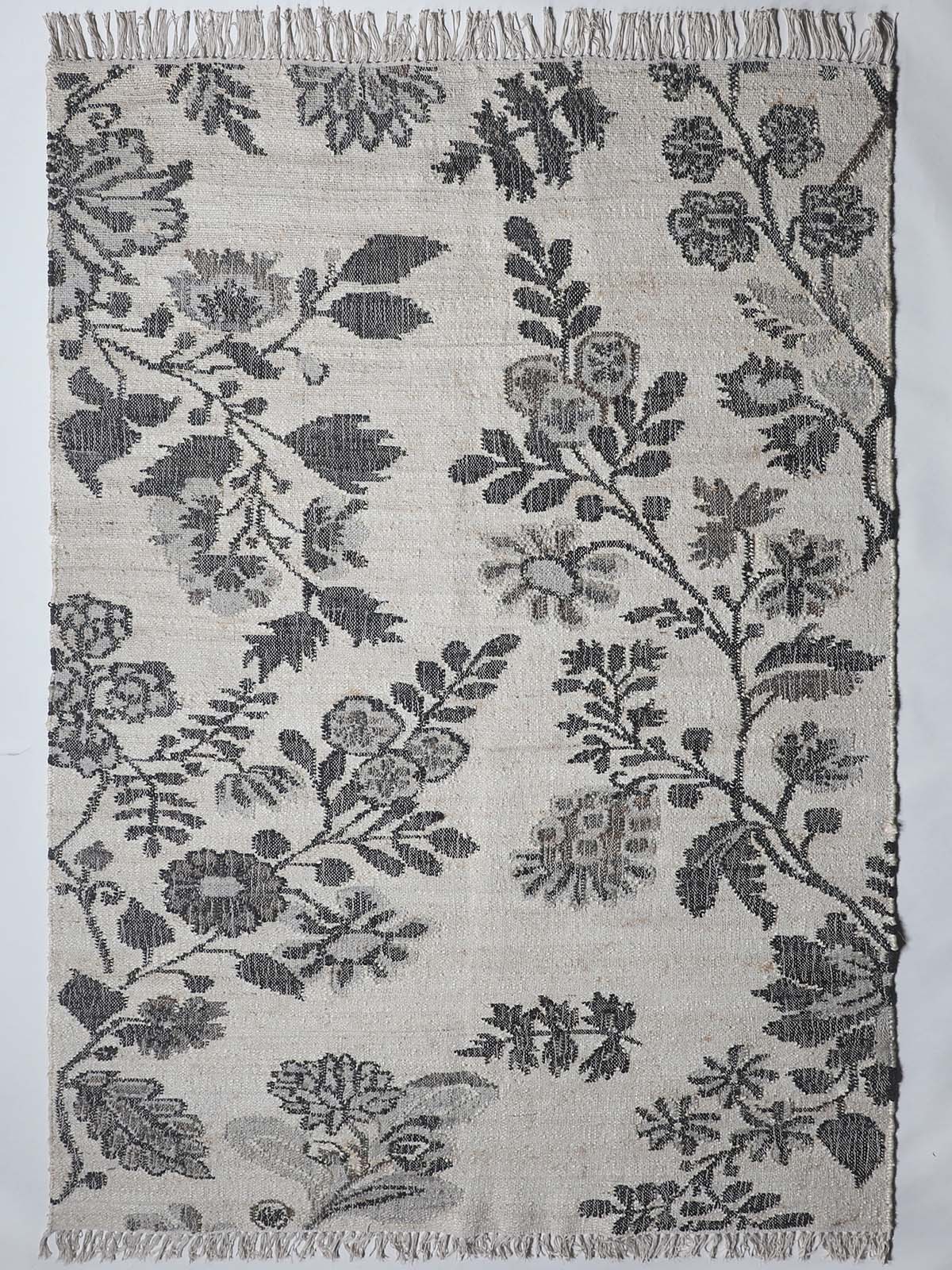 Stropkov Jute Floral Rug